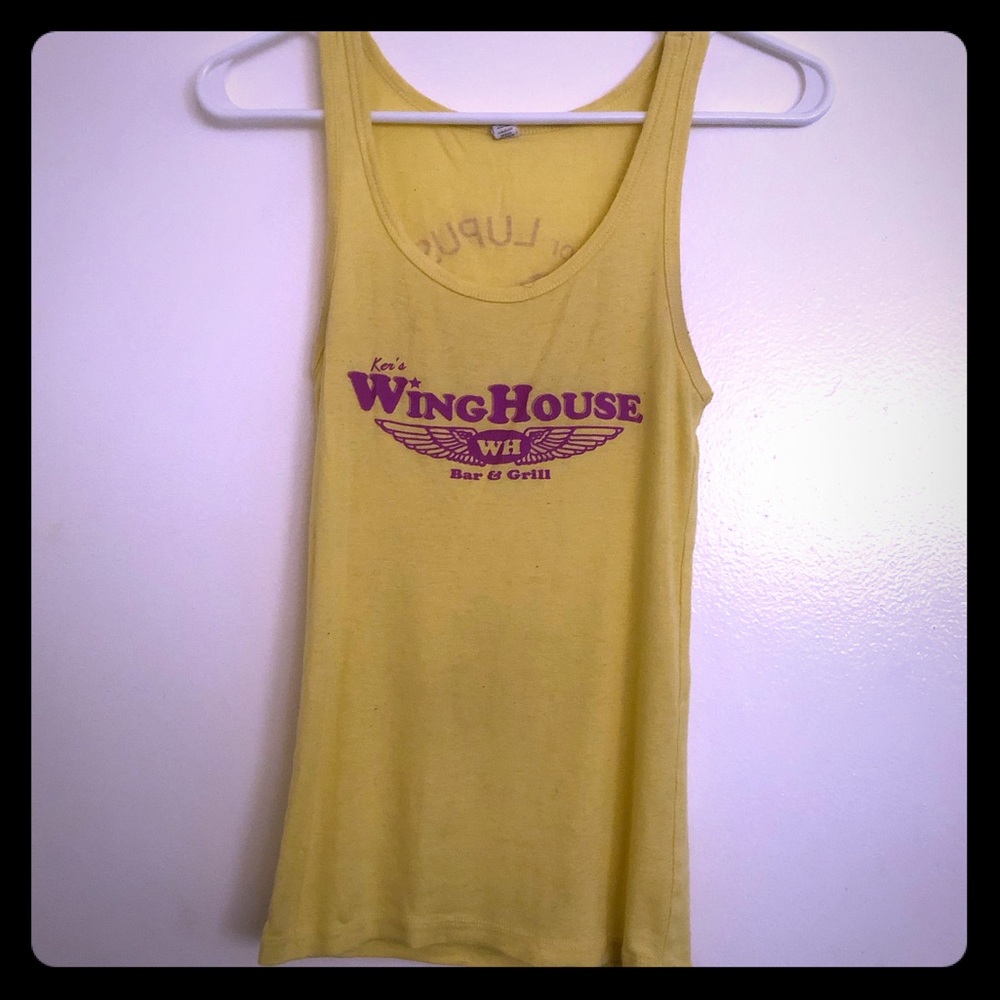 Winghouse walk for lupus tank top